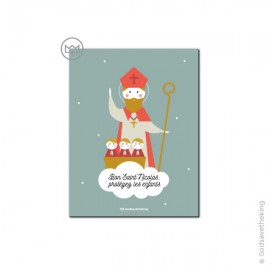 Magnet Saint Nicolas et les enfants sages