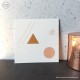 4 cartes design avec des prières de l'évangile - 12 x 12 cm - Images et cartes religieuses God save the king