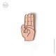 Pin's souvenir de ma promesse scoute - Scoutisme Godsavetheking