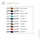Bracelet médaille Vierge Marie plaqué or avec ses fils colorés - Taille réglable - Bracelets religieux femme Godsavetheking