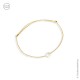 Bracelet doré avec étoile du berger en nacre - Taille réglable - Bracelets religieux enfant Godsavetheking