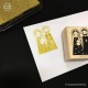 Tampon Sainte Famille avec St Joseph, Ste Marie et l’Enfant Jésus - 5 x 4 cm - Tampons et encreurs papeterie religieuse Godsa...