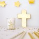 Guirlande avec étoiles dorées - 3,60 mètres - Décoration de Communion Godsavetheking