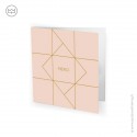 Carte MERCI 10 x 10 cm