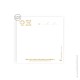 Carte invitation "Save the date" - 12x12 cm - Images et cartes religieuses papeterie religieuse Godsavetheking