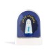 Grande boule à neige Notre Dame de Lourdes paillettes dorées | Fabrication Artisanale Française - Boules à neige objets relig...