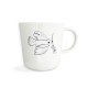 Mug porcelaine Colombe de la Paix - Porcelaine objets religieux God save the king