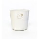 Timbale blanche en porcelaine demi-emaillée Esprit-Saint - Porcelaine objets religieux God save the king
