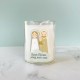 Bougie veilleuse Sainte Famille - durée 20 heures - Bougies neuvaine ou veilleuse objets religieux God save the king