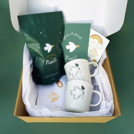 Coffret Thé de Noël avec 2 mugs Esprit-Saint - Idées cadeaux de Noël - Godsavetheking