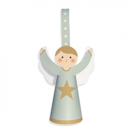 Tuto DIY Ange de Noël à télécharger - Livres, coloriages et Activités papeterie religieuse Godsavetheking