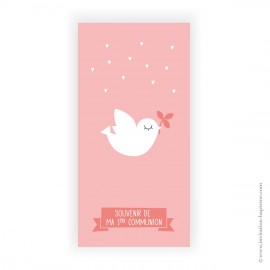 Signet de Communion Esprit-Saint fille - Images et signets de Communion Godsavetheking
