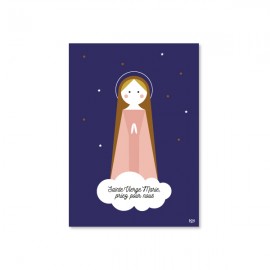 Carte Sainte Vierge Marie, Mère de Dieu - God save the king Images et cartes religieuses