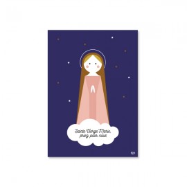 Carte Sainte Vierge Marie - Images et cartes religieuses papeterie religieuse Godsavetheking