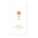 Signet de Communion avec ostensoir et ciboire – 6 x 12 cm