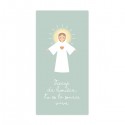 Signet religieux Vierge de Lumière, tu es la source vive – 6 x 12 cm