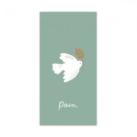 Signet religieux vert Esprit-Saint et son rameau de Paix – 6 x 12 cm - Signets religieux - Godsavetheking