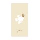 Signet religieux crème Esprit-Saint et son rameau de joie - Signets religieux papeterie religieuse Godsavetheking