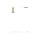 Carte Saint Augustin, saint patron des brasseurs, imprimeurs et théologiens - Images saints patrons papeterie religieuse Gods...