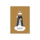 Carte Saint Dominique, saint patron des scientifiques - Images saints patrons papeterie religieuse Godsavetheking