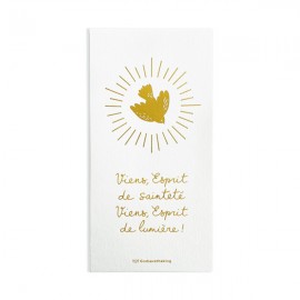 Signet religieux Esprit-Saint en Or à chaud – 6 x 12 cm - Tous nos produits - Godsavetheking