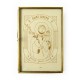 Cadre à poser en laiton avec Saint Joseph, priez pour nous – 10 x 15 cm - Cadres religieux objets religieux God save the king