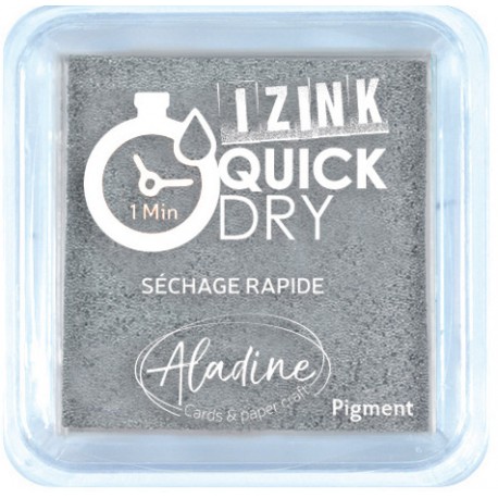 Encreur séchage rapide Izink couleur Argent - Tampons et encreurs papeterie religieuse Godsavetheking