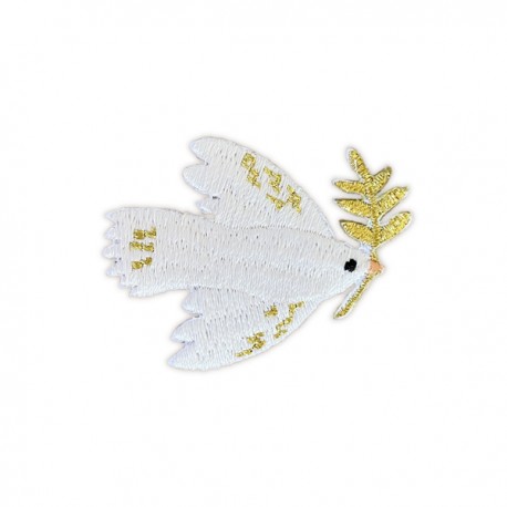 Ecusson thermocollant brodé Esprit-Saint - Pin's et écusson religieux Godsavetheking
