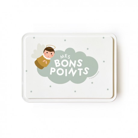 Boîte à bon points Ange gardien - Livres, coloriages et Activités papeterie religieuse Godsavetheking