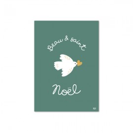 Lot de 5 Cartes Beau et Saint Noël - Cartes et images de Noël Godsavetheking