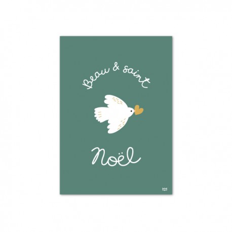 Lot de 5 Cartes Beau et Saint Noël - Cartes et images de Noël Godsavetheking