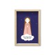 Cadre bois Sainte Vierge Marie - 16 x 11 cm - Cadres religieux God save the king