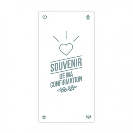 Signet de Confirmation symbole coeur - collection vintage - Images et signets de Confirmation Godsavetheking