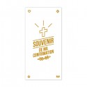 Signet de Confirmation symbole croix - collection vintage - 6 x 12 cm