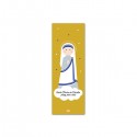 Marque-Page Sainte Mère Teresa de Calcutta avec sa prière - 5 x 14 cm