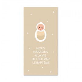 Signet de Baptême Nouveau-né