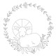 Tuto DIY Décoration pour fenêtre Couronne de Pâques à télécharger - Livres, coloriages et Activités papeterie religieuse Gods...