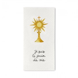 Signet de communion Je suis le pain de Vie - Signets religieux papeterie religieuse Godsavetheking