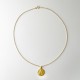 Collier médaille Vierge du Mont Carmel 18 mm et chaîne forçat en plaqué or - Colliers et sautoirs Godsavetheking