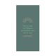 Signet religieux vert pin "Voici le signe de l’Alliance" avec arc-en-ciel - Signets religieux papeterie religieuse Godsavethe...