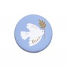 Magnet Colombe de la Paix 5,6 cm - Magnets objets religieux God save the king