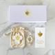 Box cadeau avec ses 3 créations Sacré-Cœur Or et blanc - Coffrets cadeaux Godsavetheking