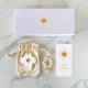 Box cadeau communion avec ses 3 créations Ostensoir Or et blanc - Tous nos produits God save the king