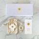 Box cadeau communion avec ses 3 créations Ostensoir Or et blanc - Coffrets cadeaux Godsavetheking