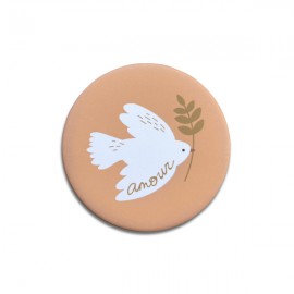 Magnet Colombe Amour 5,6 cm