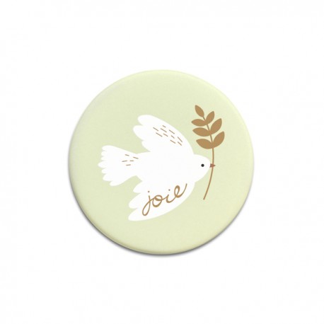 Magnet Colombe Joie 5,6 cm - Magnets objets religieux God save the king