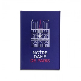 Magnet Notre Dame de Paris - Flèche étincelante pour la Réouverture - Magnets objets religieux God save the king