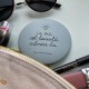 Miroir de poche avec citation de Sainte Mère Teresa "La vie est beauté" diamètre 7,5 cm - Sacs, pochettes et miroir de poche ...