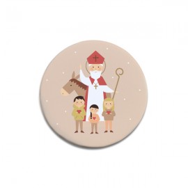 Magnet Saint Nicolas - Magnets objets religieux God save the king
