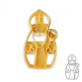 Emporte-pièce Saint Nicolas - Emporte-pièces objets religieux God save the king